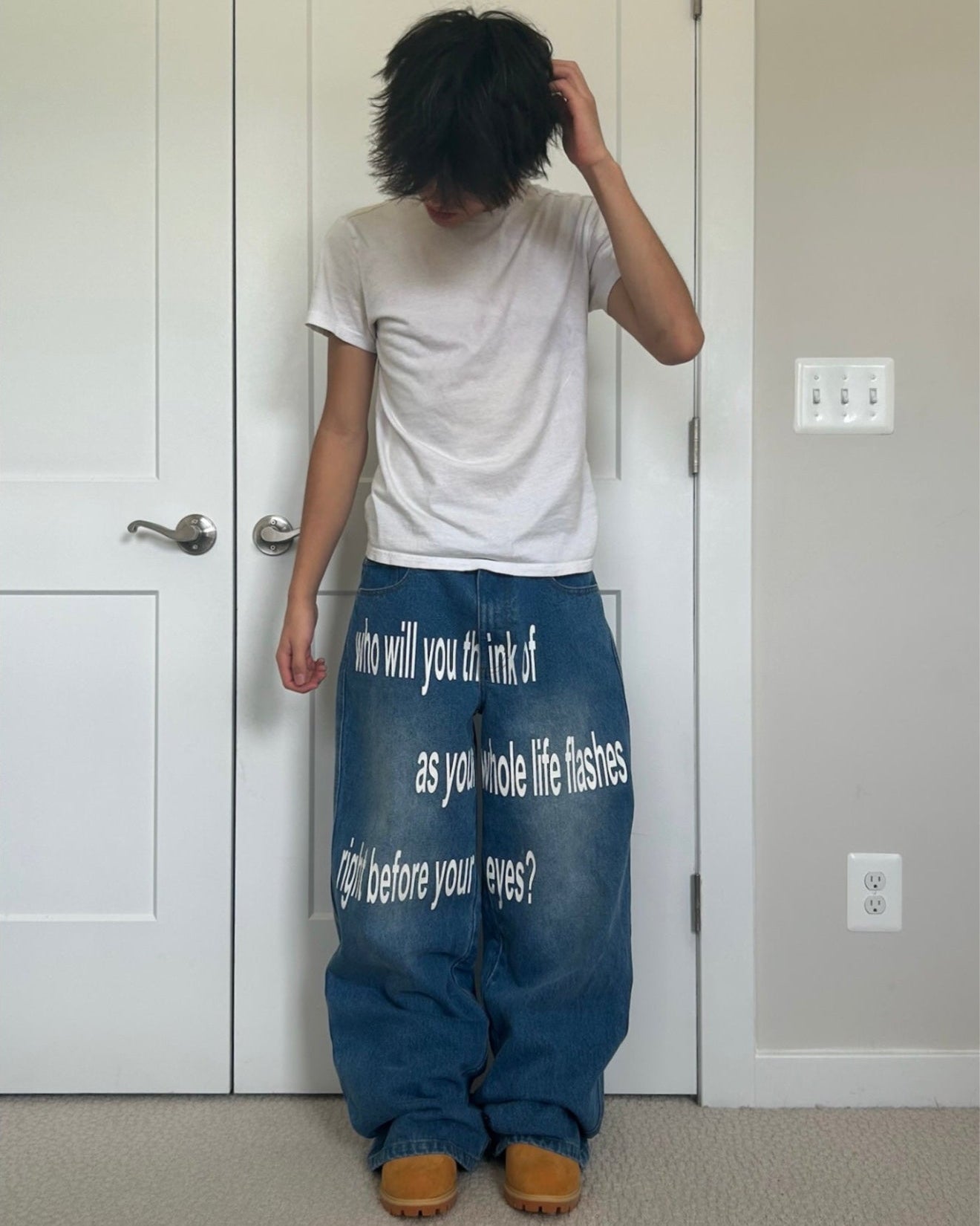 "Final Moments" Jeans (Blue)