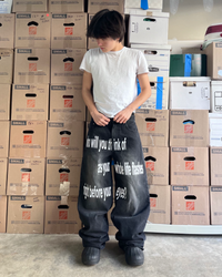 "Final Moments" Jeans (Black)