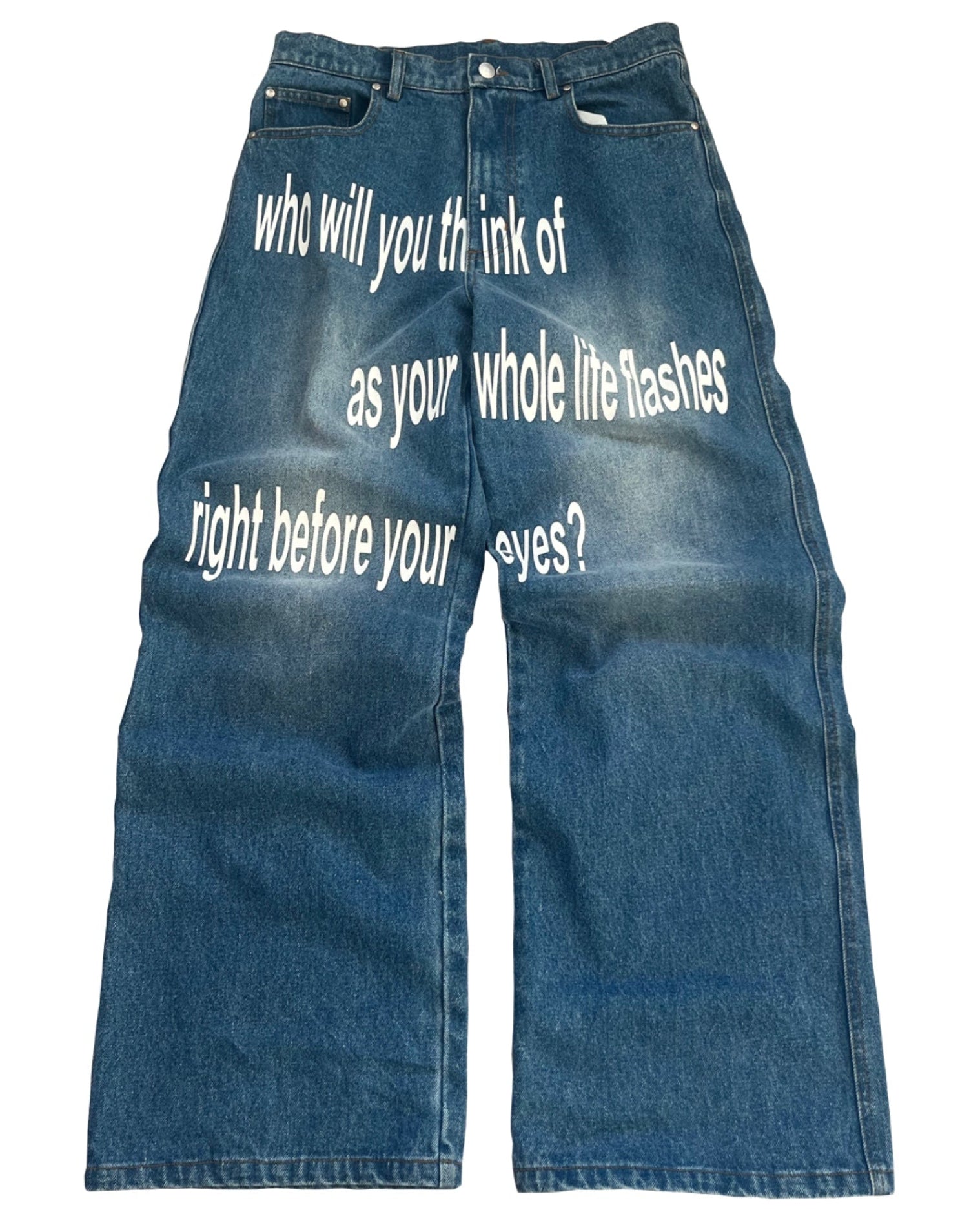 "Final Moments" Jeans (Blue)